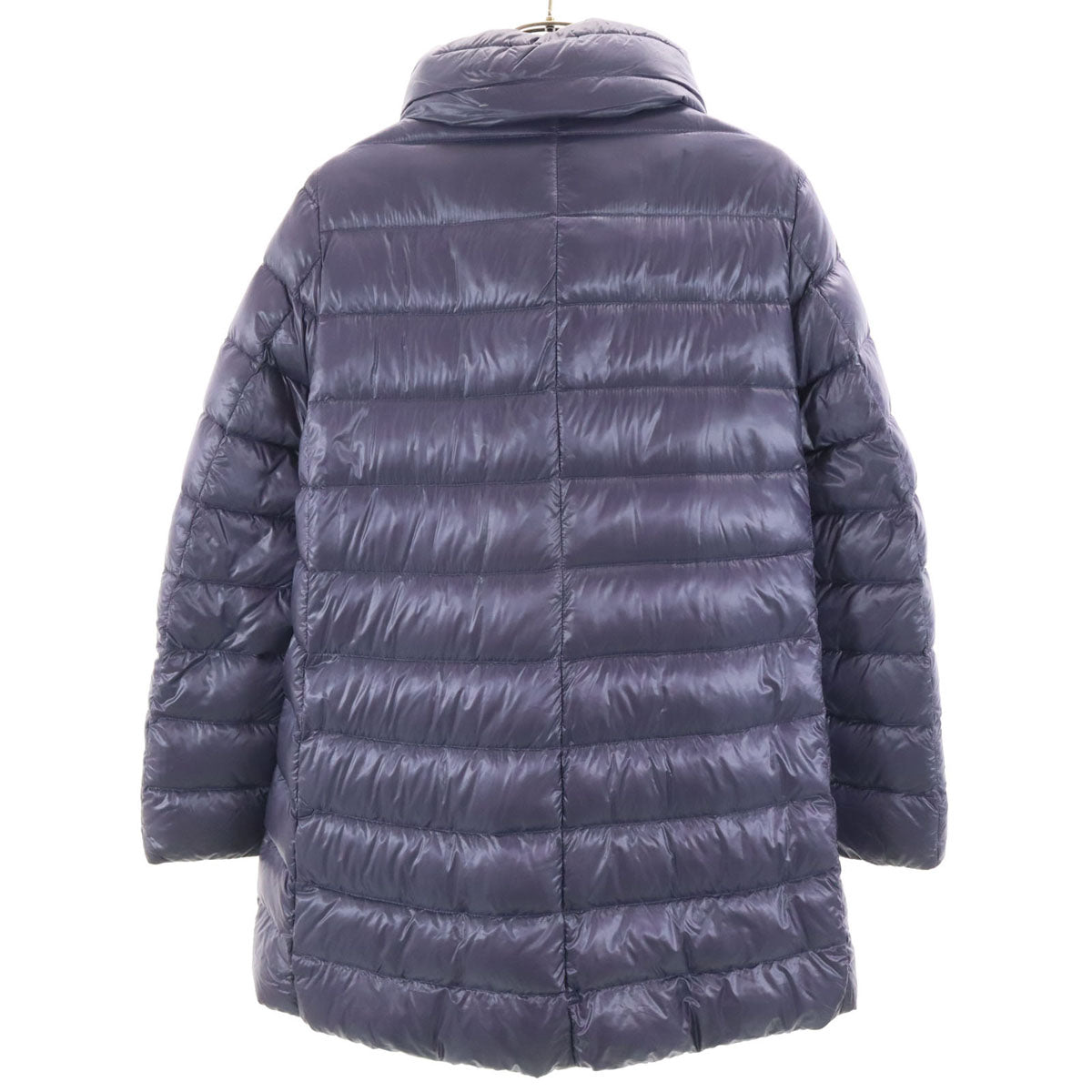 Herno ヘルノ ダウンコート 44 パープル レディース