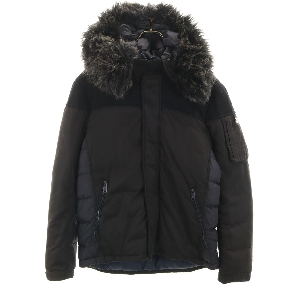 ARMANI EXCHANGE アルマーニエクスチェンジ ダウンジャケット M ブラック メンズ