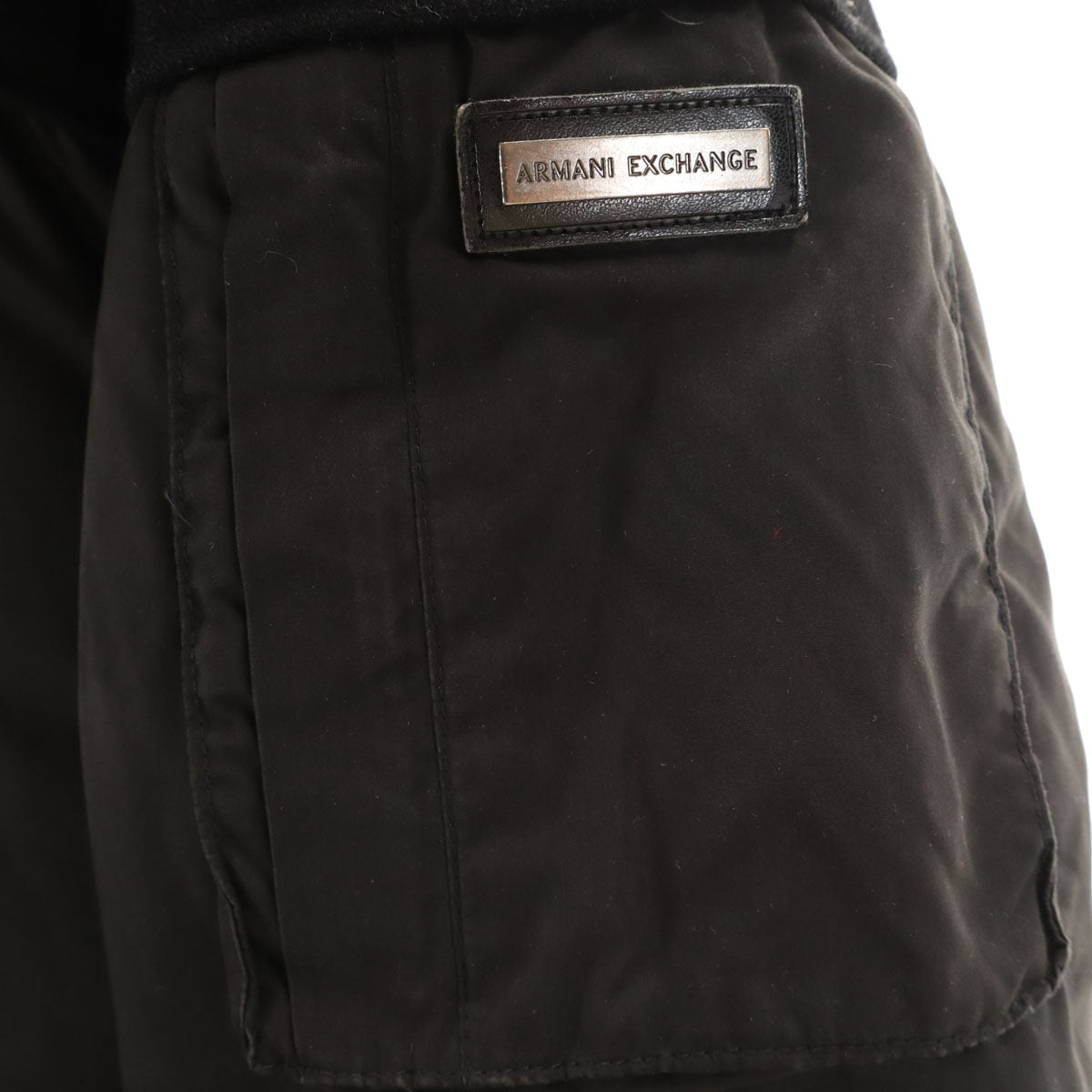 ARMANI EXCHANGE アルマーニエクスチェンジ ダウンジャケット M ブラック メンズ