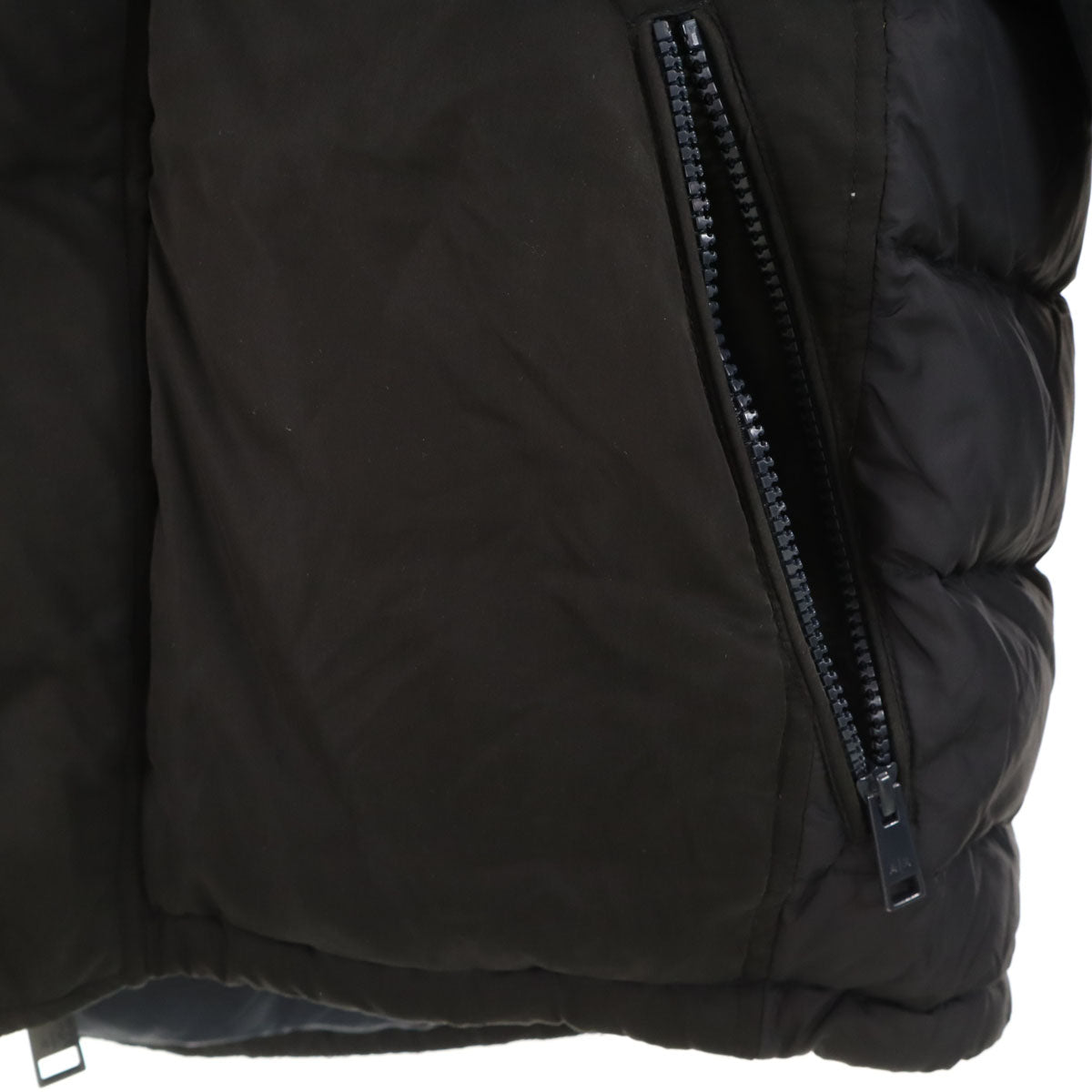 ARMANI EXCHANGE アルマーニエクスチェンジ ダウンジャケット M ブラック メンズ