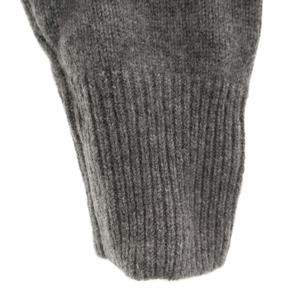 未使用 UNIQLO ユニクロ アニヤハインドマーチ ANYA HINDMARCH コラボ カシミヤ100％ 長袖 セーター L グレー ニット レディース