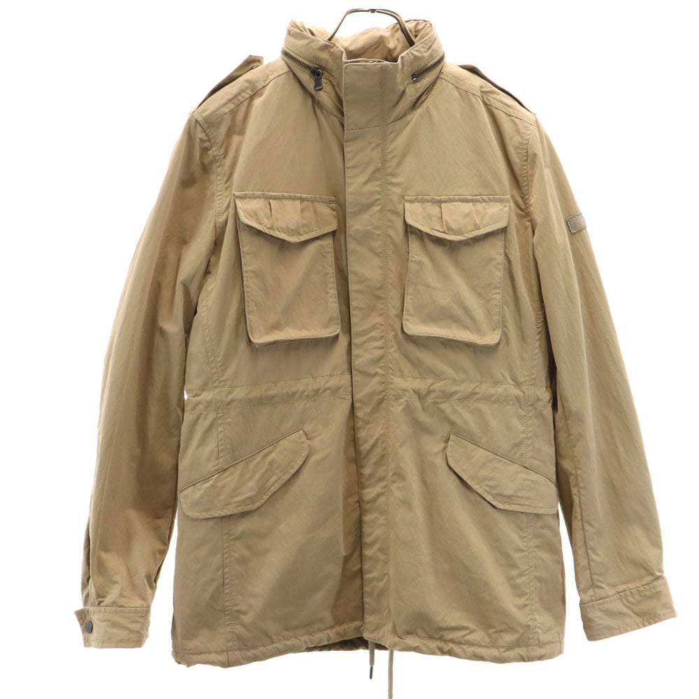 TATRAS タトラス ブルガリア製 ダブルジップ ミリタリージャケット 3 ベージュ キルティングライナー、フード付き メンズ