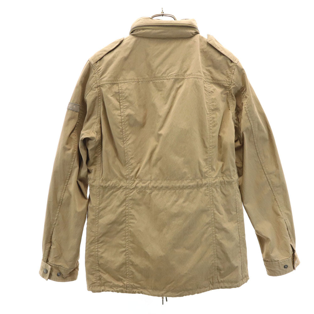 TATRAS タトラス ブルガリア製 ダブルジップ ミリタリージャケット 3 ベージュ キルティングライナー、フード付き メンズ