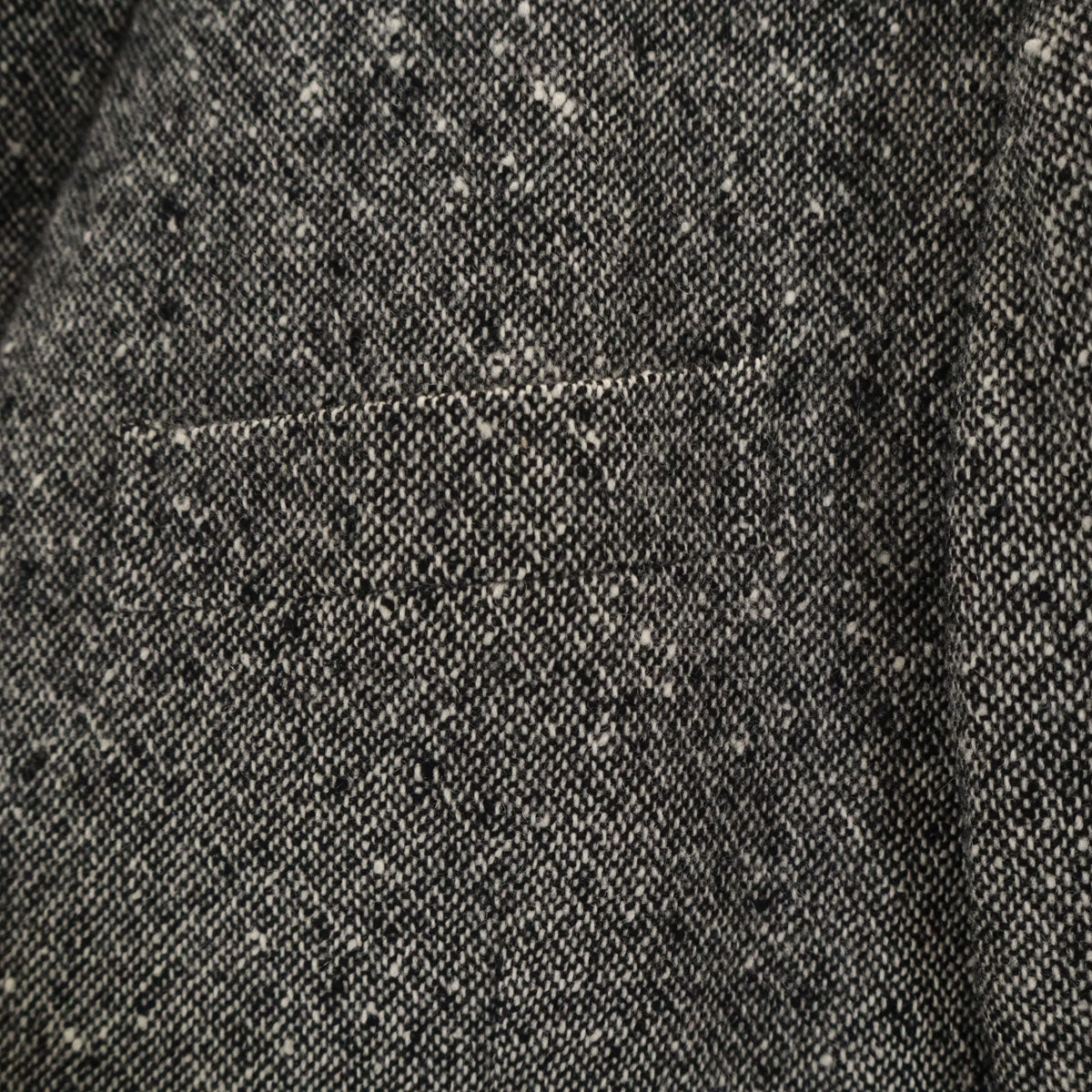 Burberrys バーバリーズ 90s 日本製 オールド ツイード テーラードジャケット AB5 ブラック系 三陽商会 メンズ