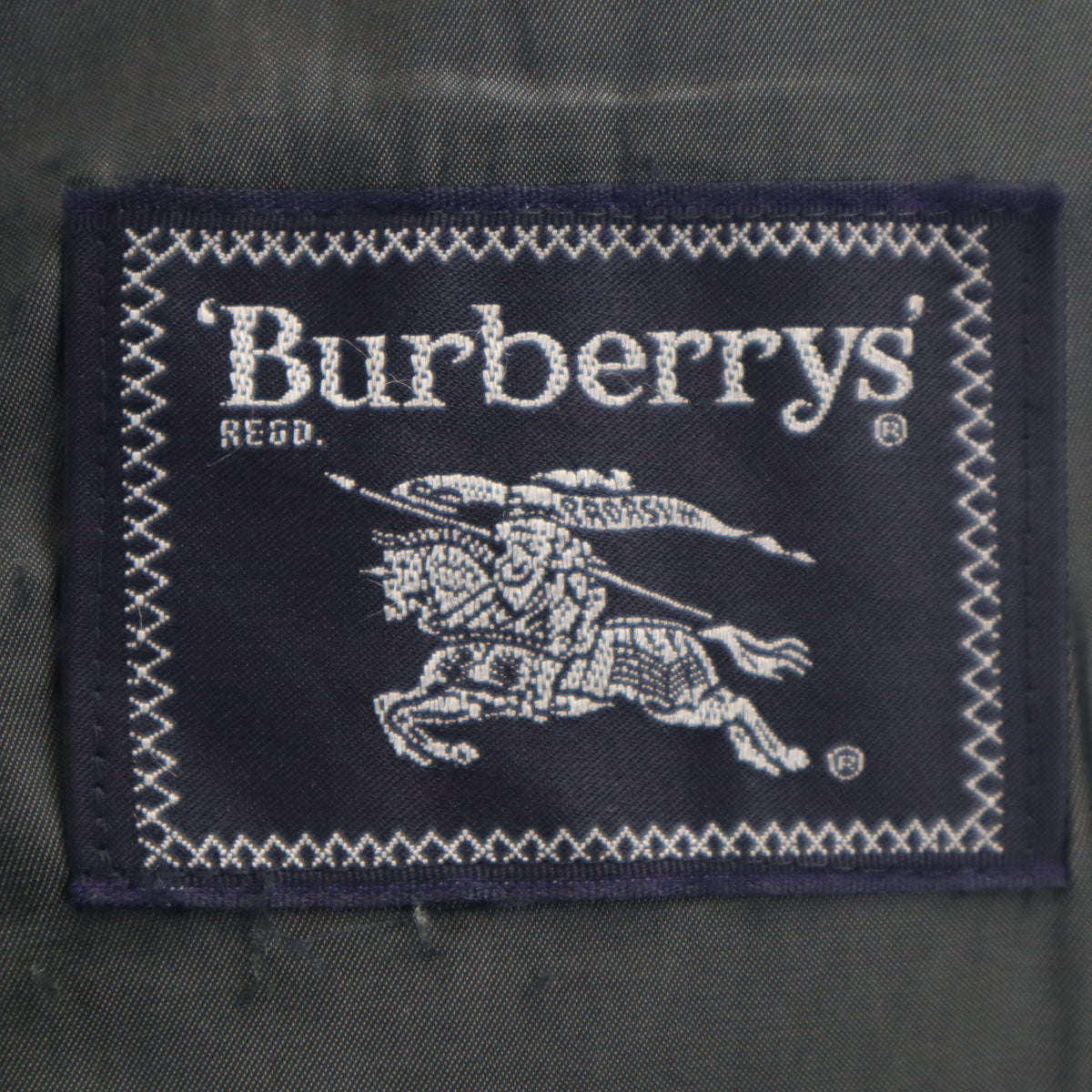 Burberrys バーバリーズ 90s 日本製 オールド ツイード テーラードジャケット AB5 ブラック系 三陽商会 メンズ