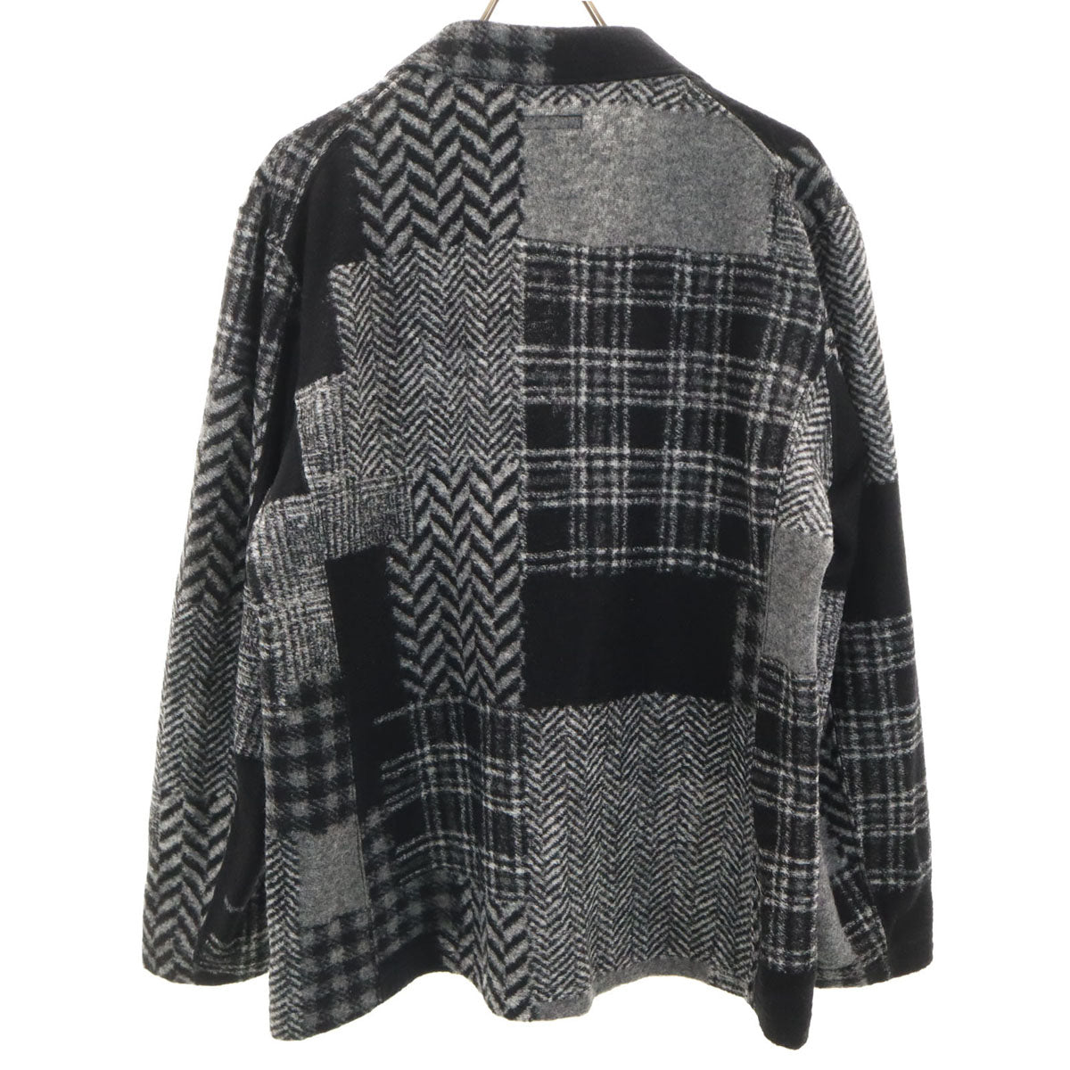 ENGINEERED GARMENTS エンジニアドガーメンツ USA製 総柄 ジャケット S ブラック系 メンズ