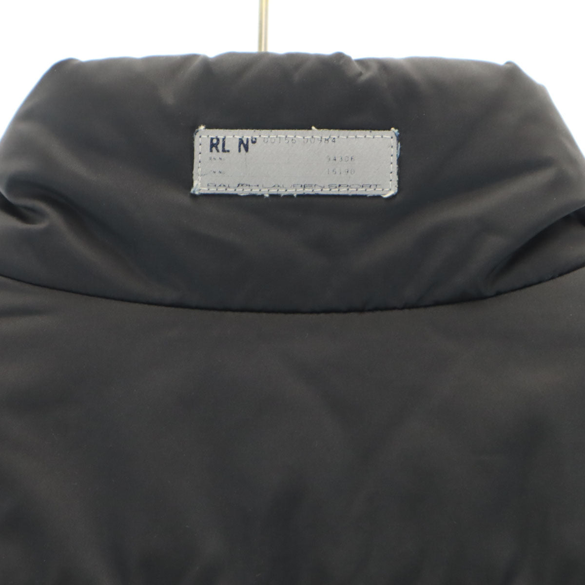 RALPH LAUREN SPORT ラルフローレンスポーツ 日本製 中綿ジャケット 7 ブラック レディース