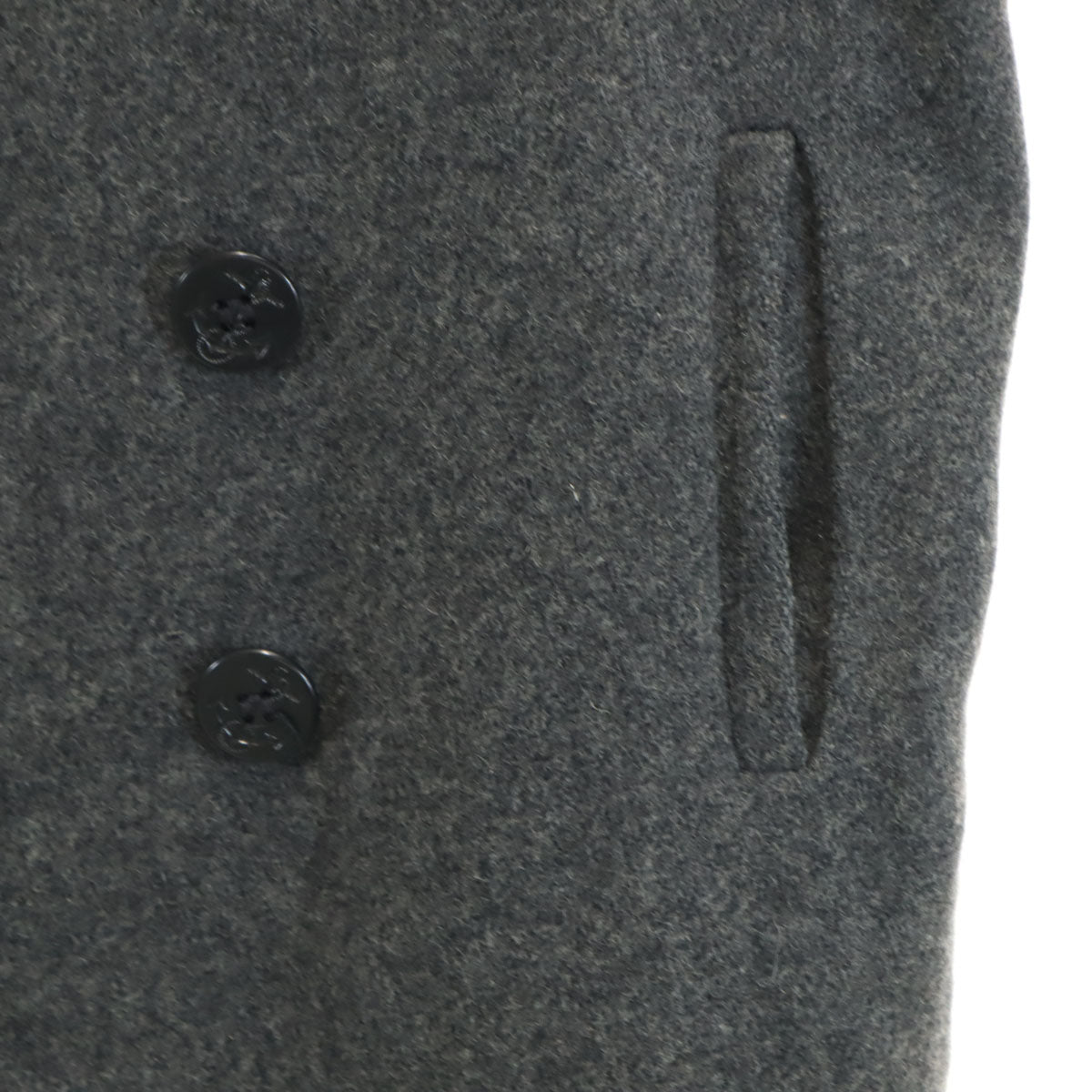 schott ショット USA製 ウールブレンド U.S.740N ピーコート 38 ダークグレー メンズ