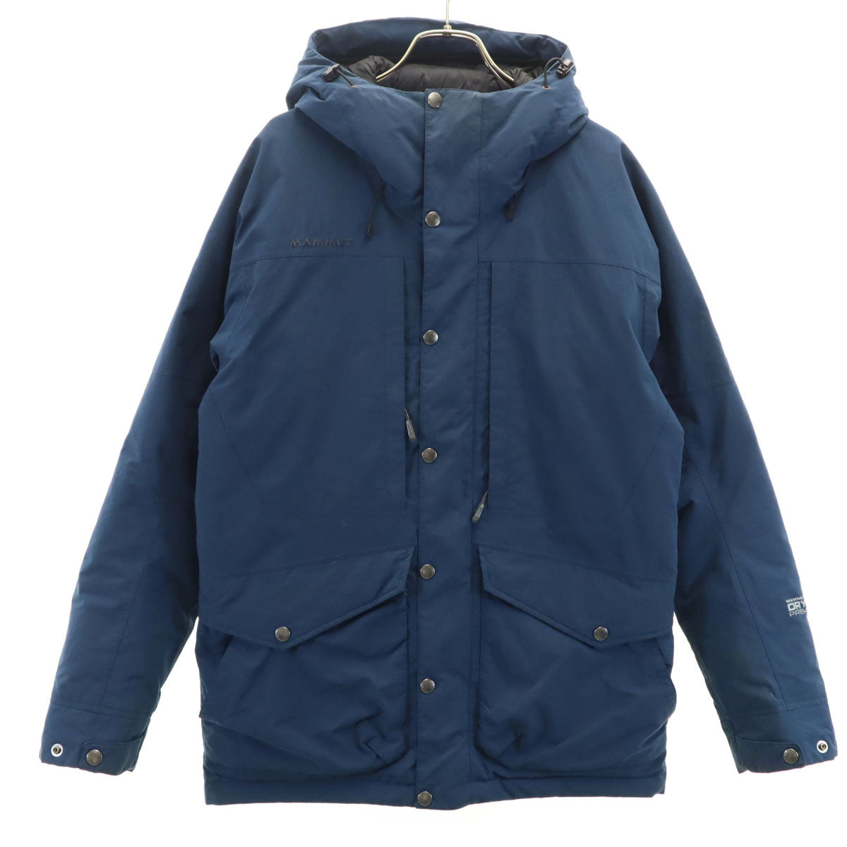 Mammut マムート DRYtech ダウンジャケット M ネイビー アウトドア メンズ