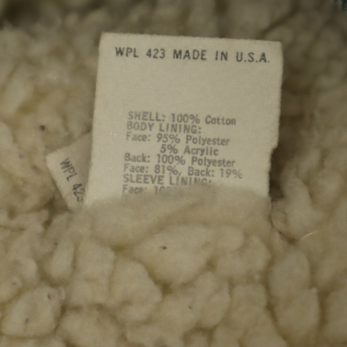 Levi's リーバイス 80s ヴィンテージ USA製 デニムジャケット 38 ウォッシュブルー 裏ボア トラッカー ジージャン メンズ