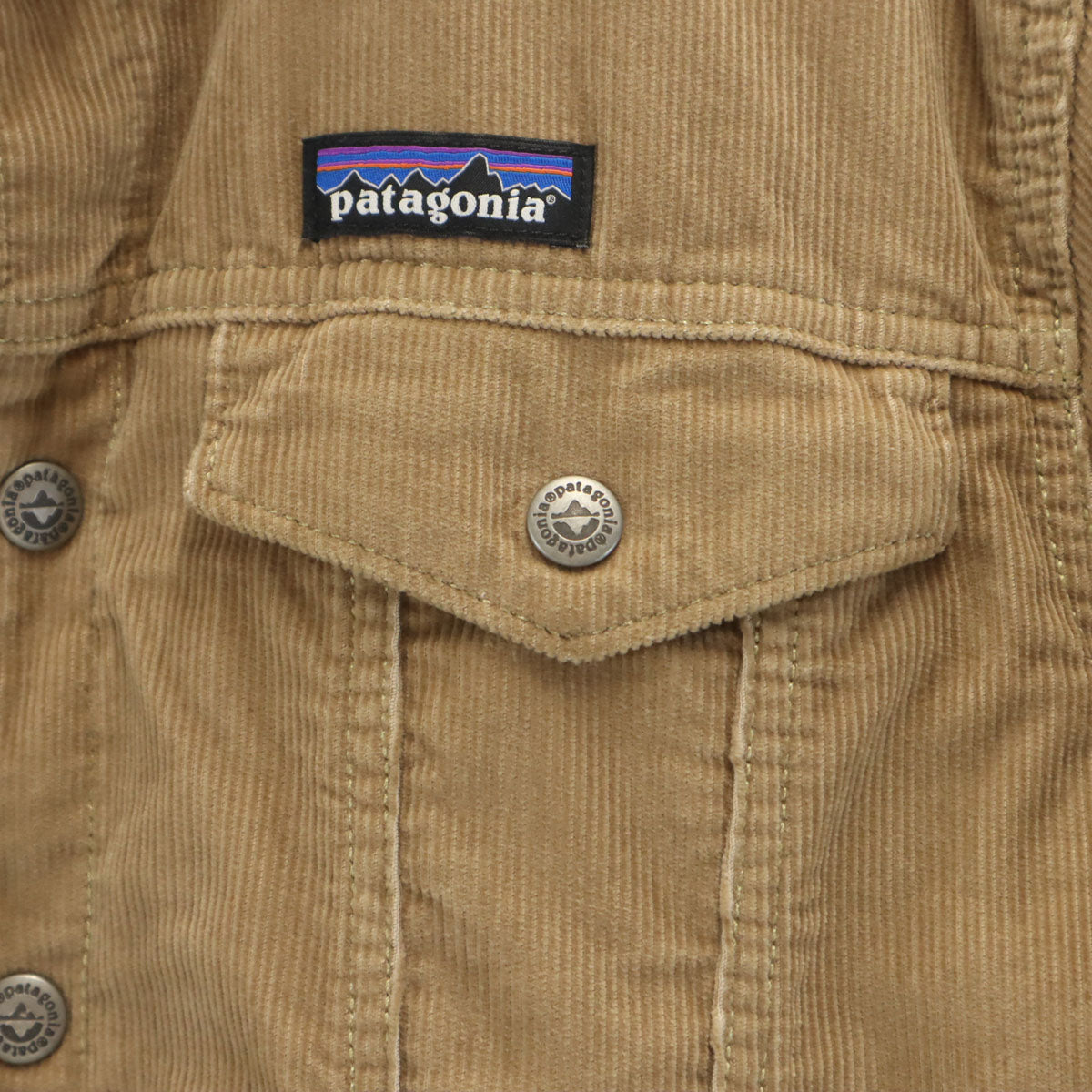 patagonia パタゴニア パイルラインド コーデュロイ トラッカー ジャケット XS ベージュ 26520FA20 アウトドア 裏ボア メンズ