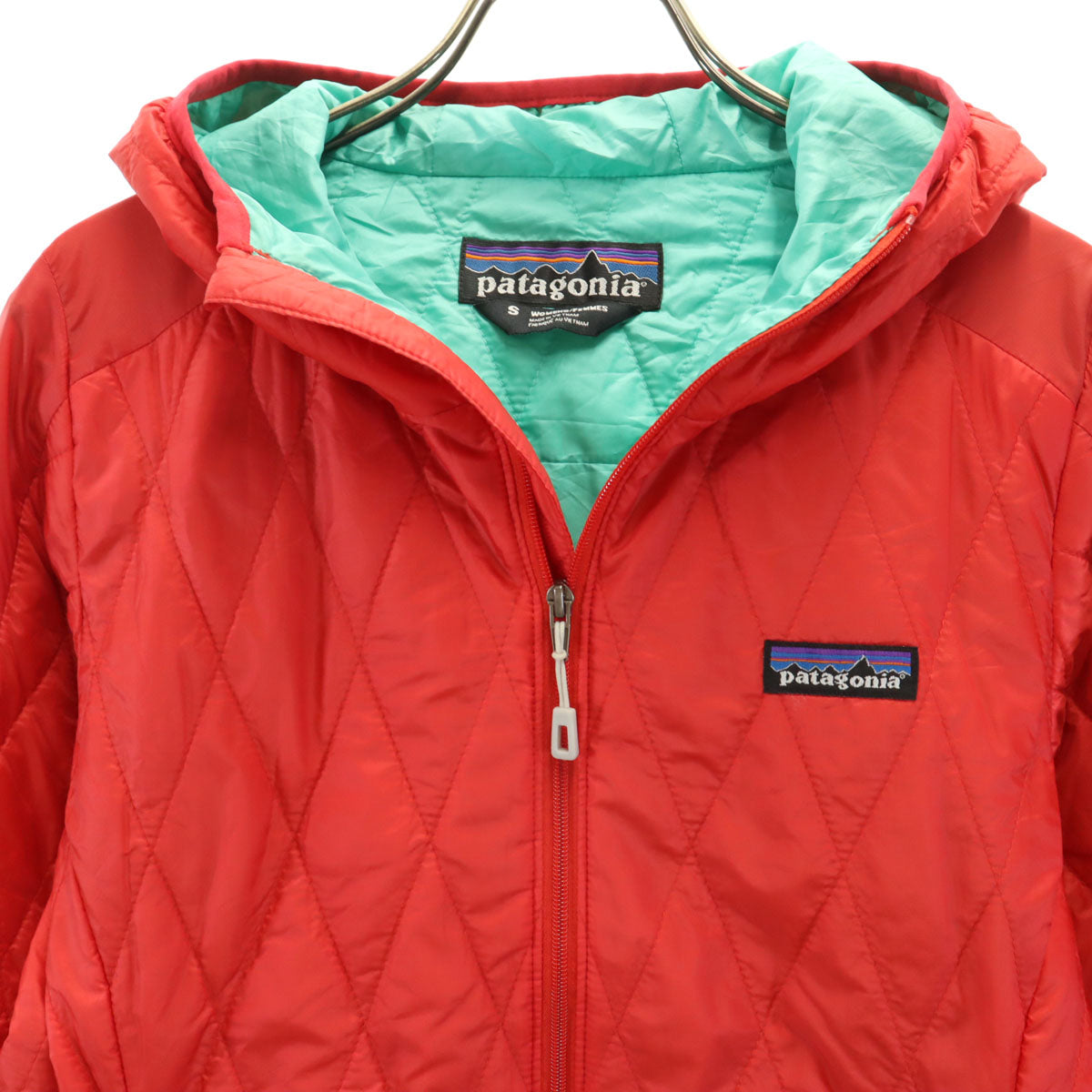 patagonia パタゴニア ナノパフ ジャケット S レッド 84225FA12 アウトドア 中綿 ポケッタブル レディース