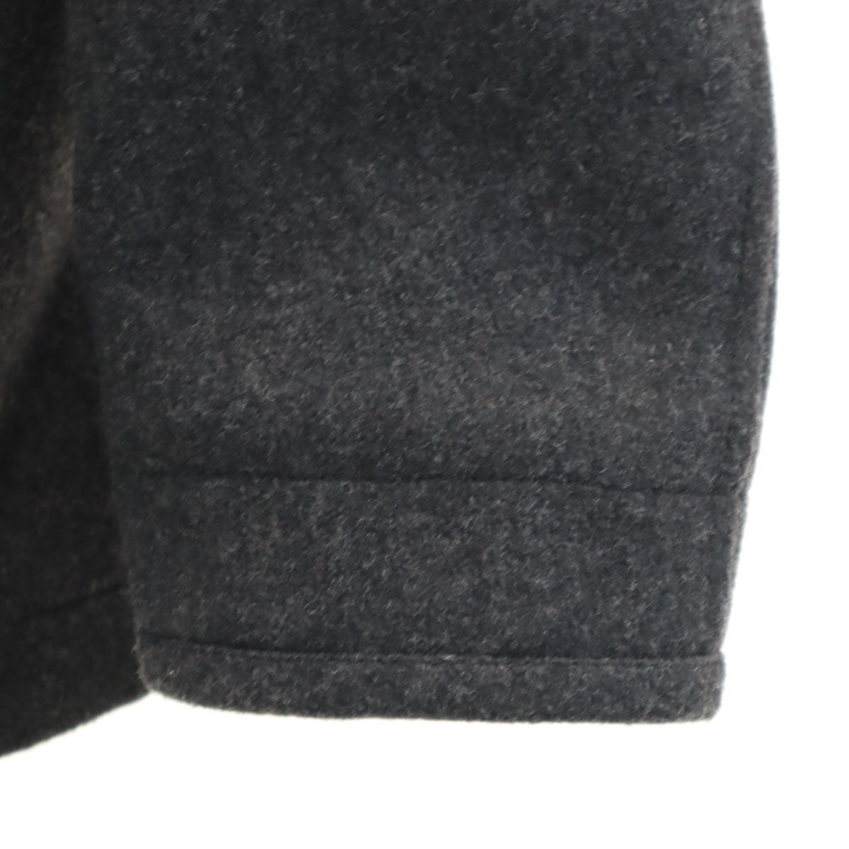 美品 STONE ISLAND ストーンアイランド イタリア製 メルトン ピーコート L チャコールグレー Pコート メンズ