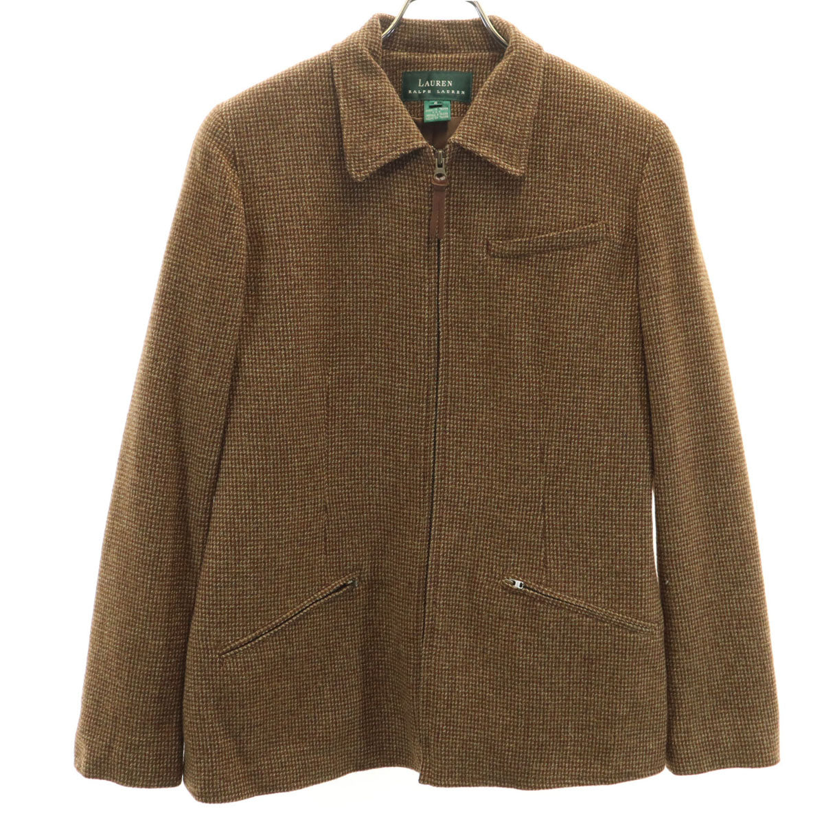 LAUREN RALPH LAUREN ローレンラルフローレン ブルゾン 6 ブラウン ジャケット レディース
