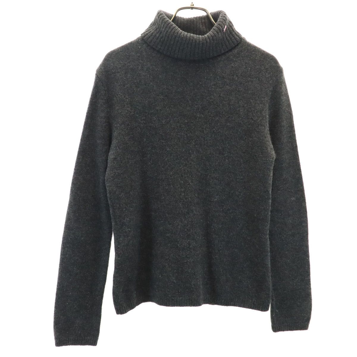 POLO JEANS COMPANY RALPH LAUREN ポロジーンズカンパニーラルフローレン 長袖 タートルネック セーター M チャコールグレー ニット レディース