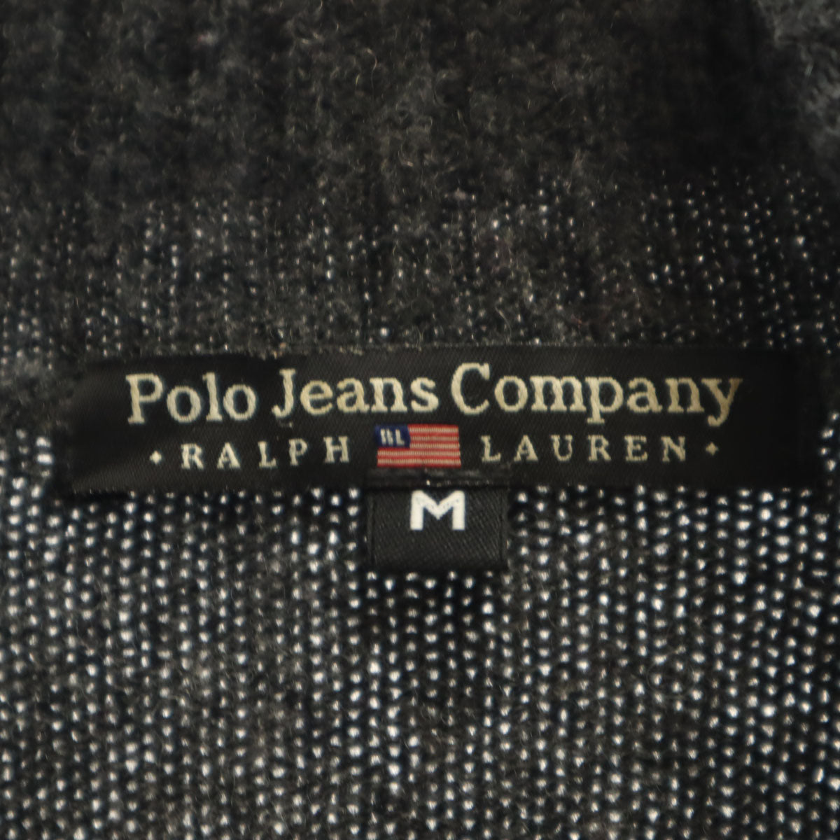 POLO JEANS COMPANY RALPH LAUREN ポロジーンズカンパニーラルフローレン 長袖 タートルネック セーター M チャコールグレー ニット レディース