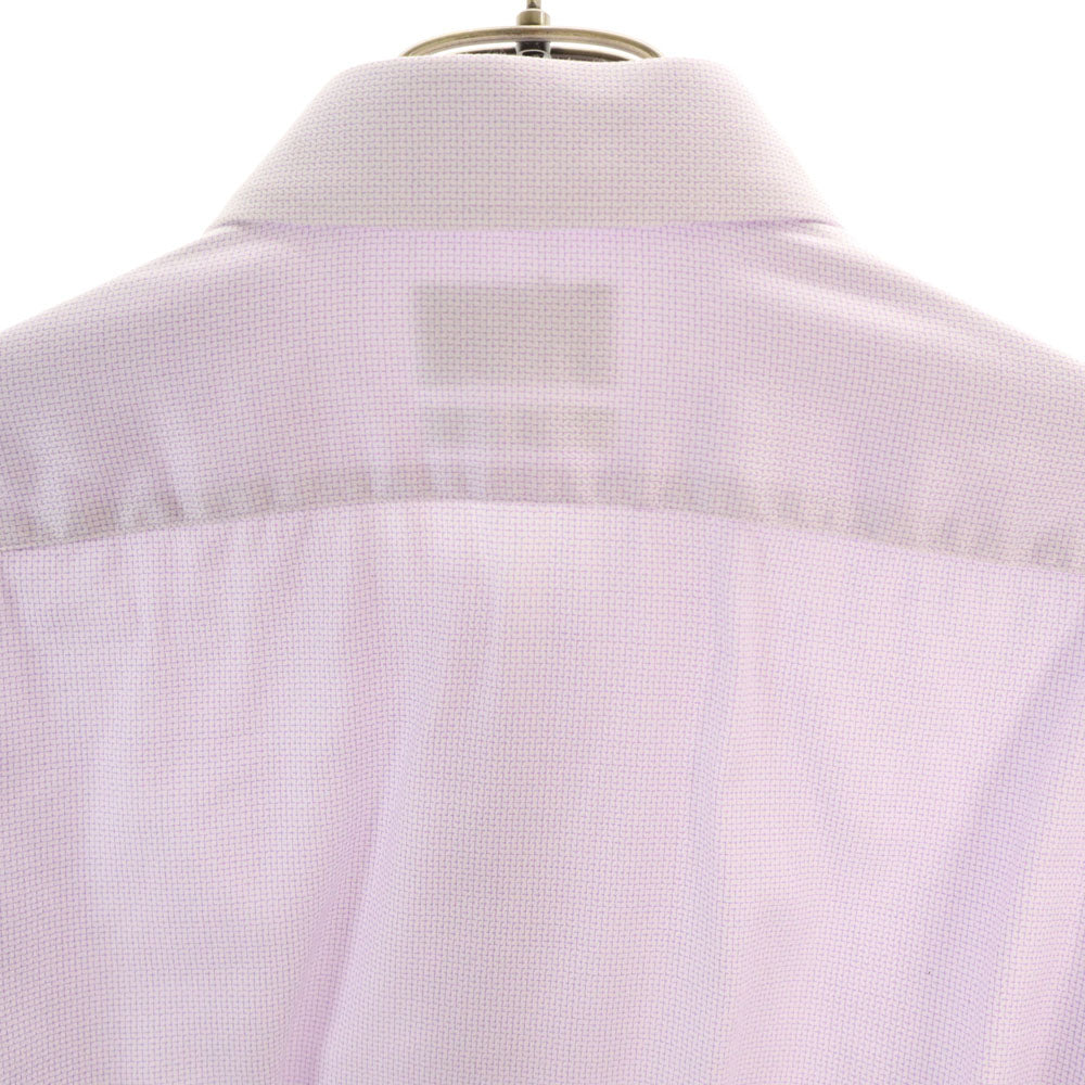 Emporio Armani エンポリオアルマーニ 長袖 コットンシャツ 41 パープル メンズ