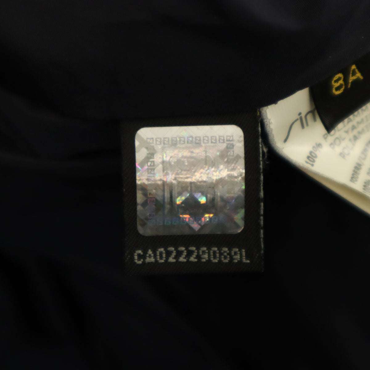 FENDI フェンディ イタリア製 中綿ジャケット 8A ネイビー キッズ