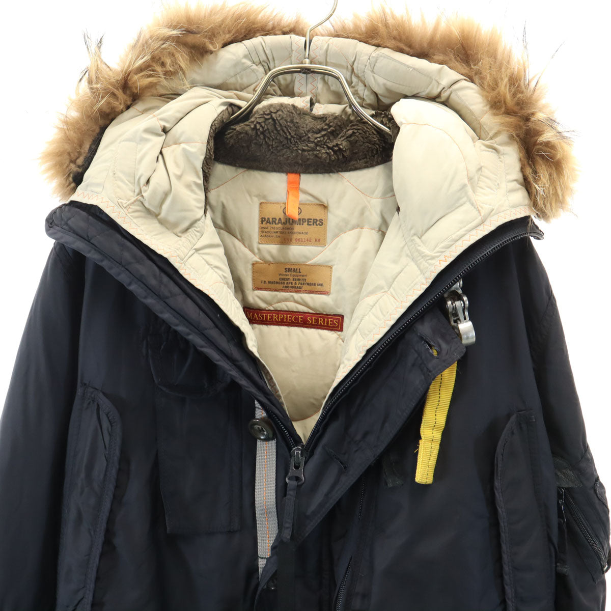 PARAJUMPERS パラジャンパーズ ダウンコート S ネイビー ライナー付き メンズ