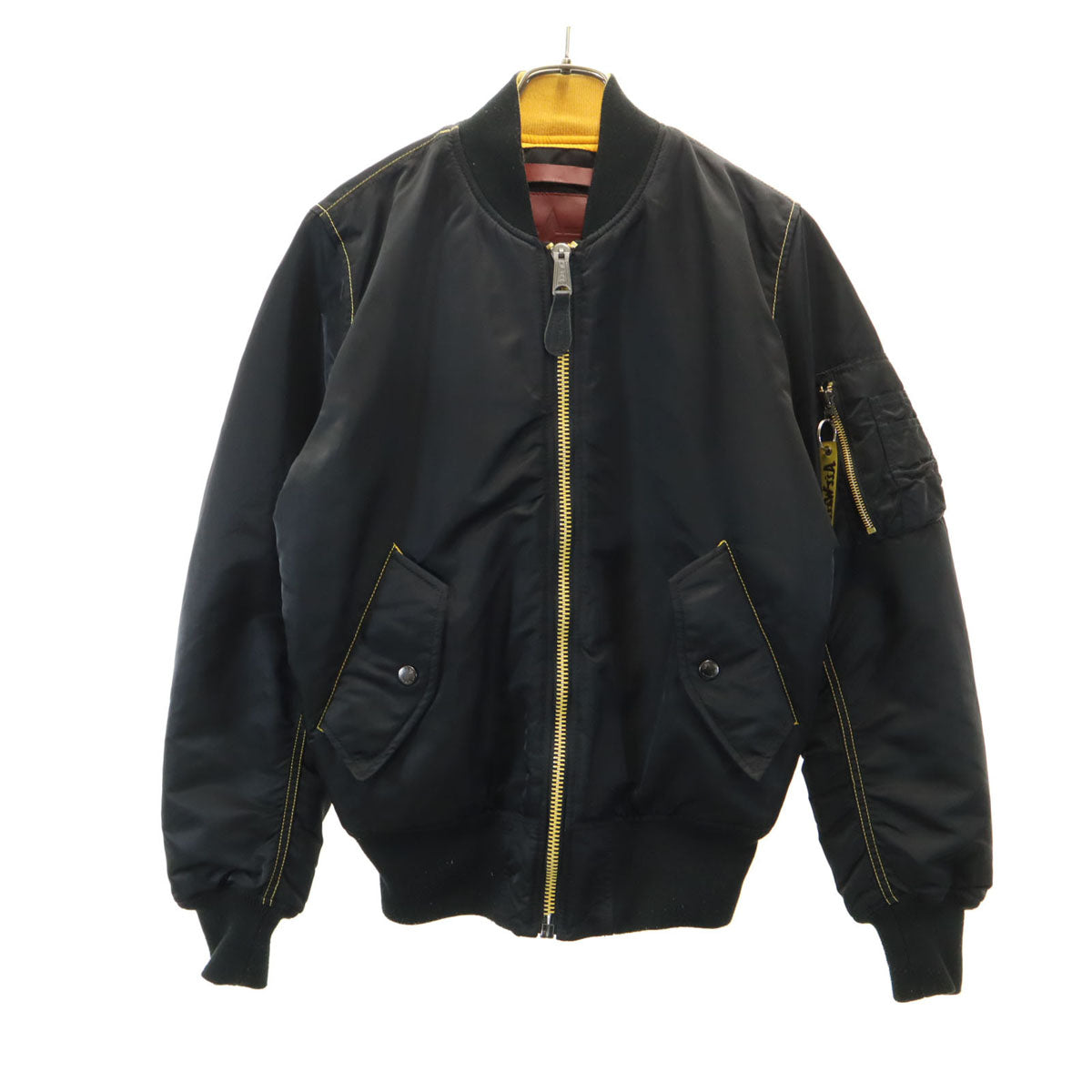 ALPHA INDUSTRIES INC アルファインダストリーズ ドクターマーチン フライトジャケット XS ブラック系 メンズ
