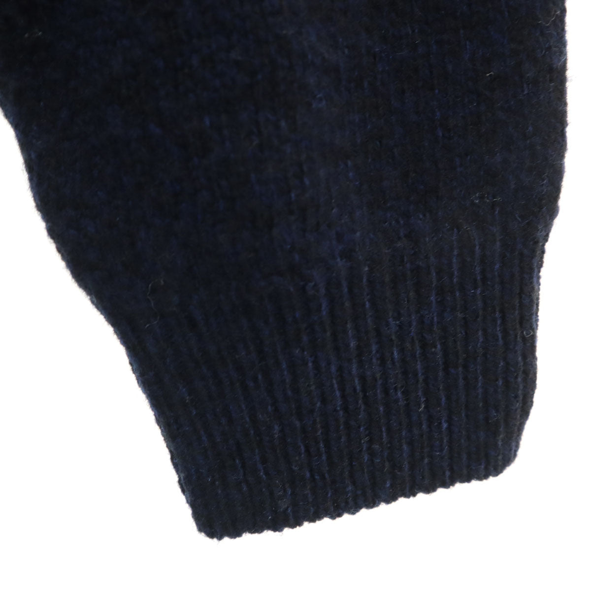 ROSSO ロッソ ウール 長袖 ニット M ネイビー URBANRESEARCH セータ レディース