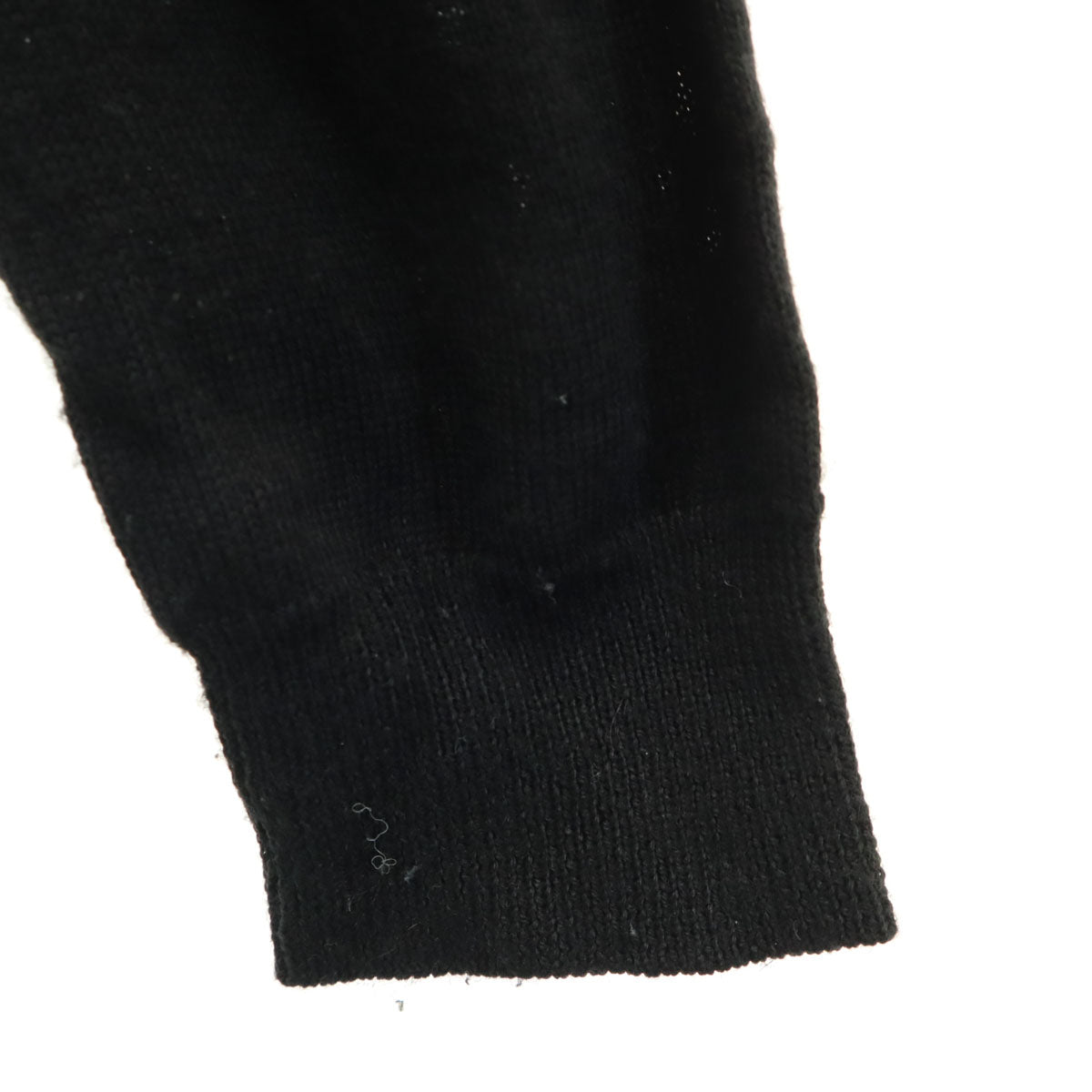 nano universe ナノユニバース 長袖 ニット ブラック セーター メンズ