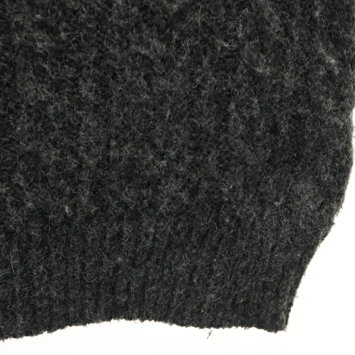 nano universe ナノユニバース ウールブレンド 長袖 タートルネック ニット M グレー系 セーター レディース