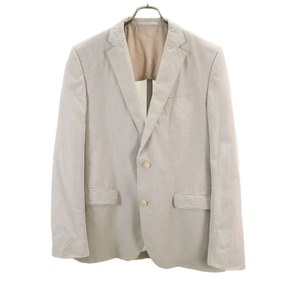 BOSS HUGO BOSS ボスヒューゴボス トルコ製 テーラードジャケット 52 グレー メンズ