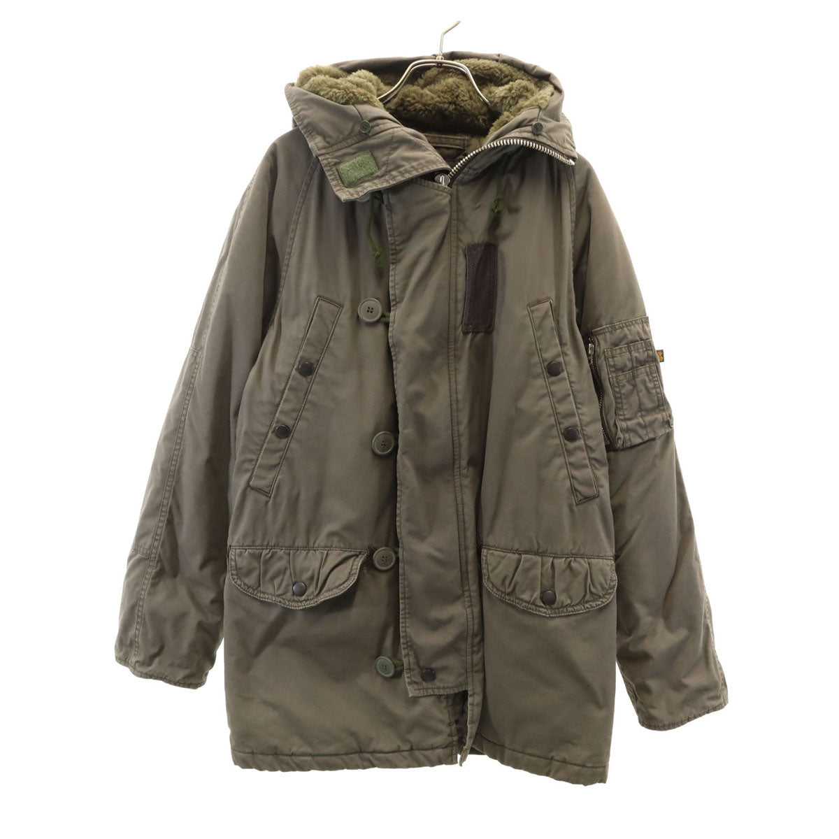 ALPHA INDUSTRIES INC アルファインダストリーズ SHIPS GENERAL SUPPLY シップス ジェネラルサプライ N-3B フライトジャケット M グレー メンズ