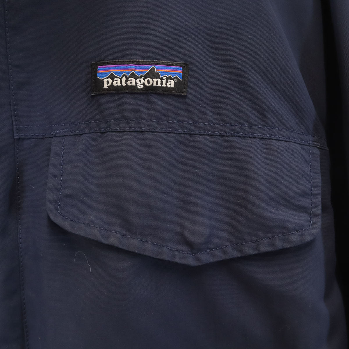patagonia パタゴニア イスマス ジャケット L ネイビー 27021 裏ボア アウトドア メンズ