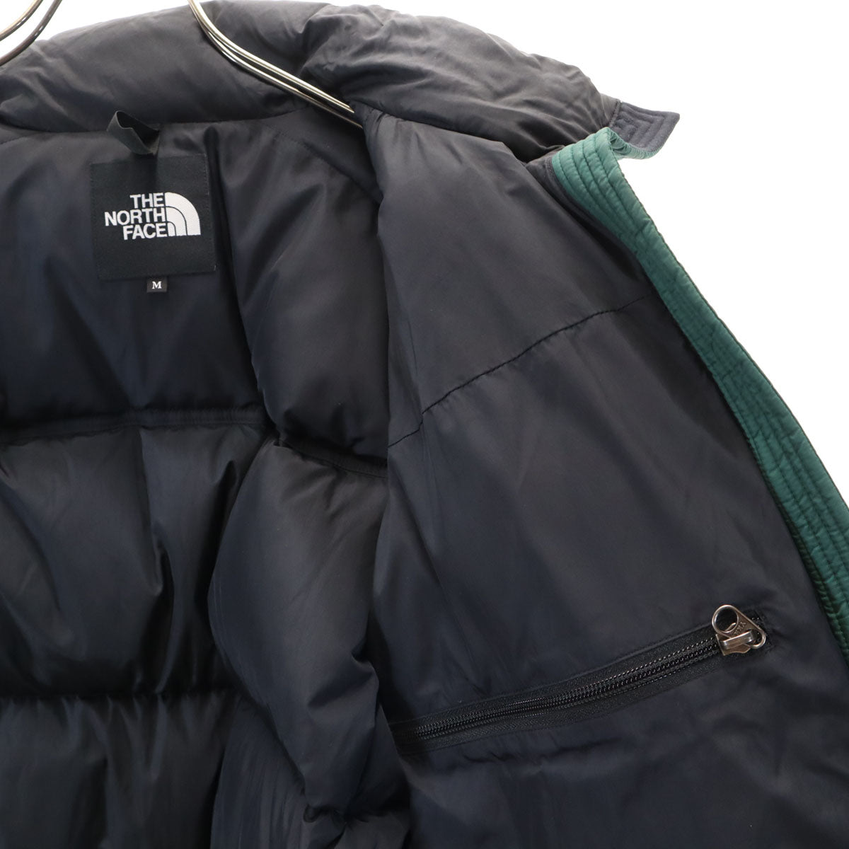 THE NORTH FACE ノースフェイス ヌプシ ダウンジャケット M グリーン系 ND91841 アウトドア メンズ