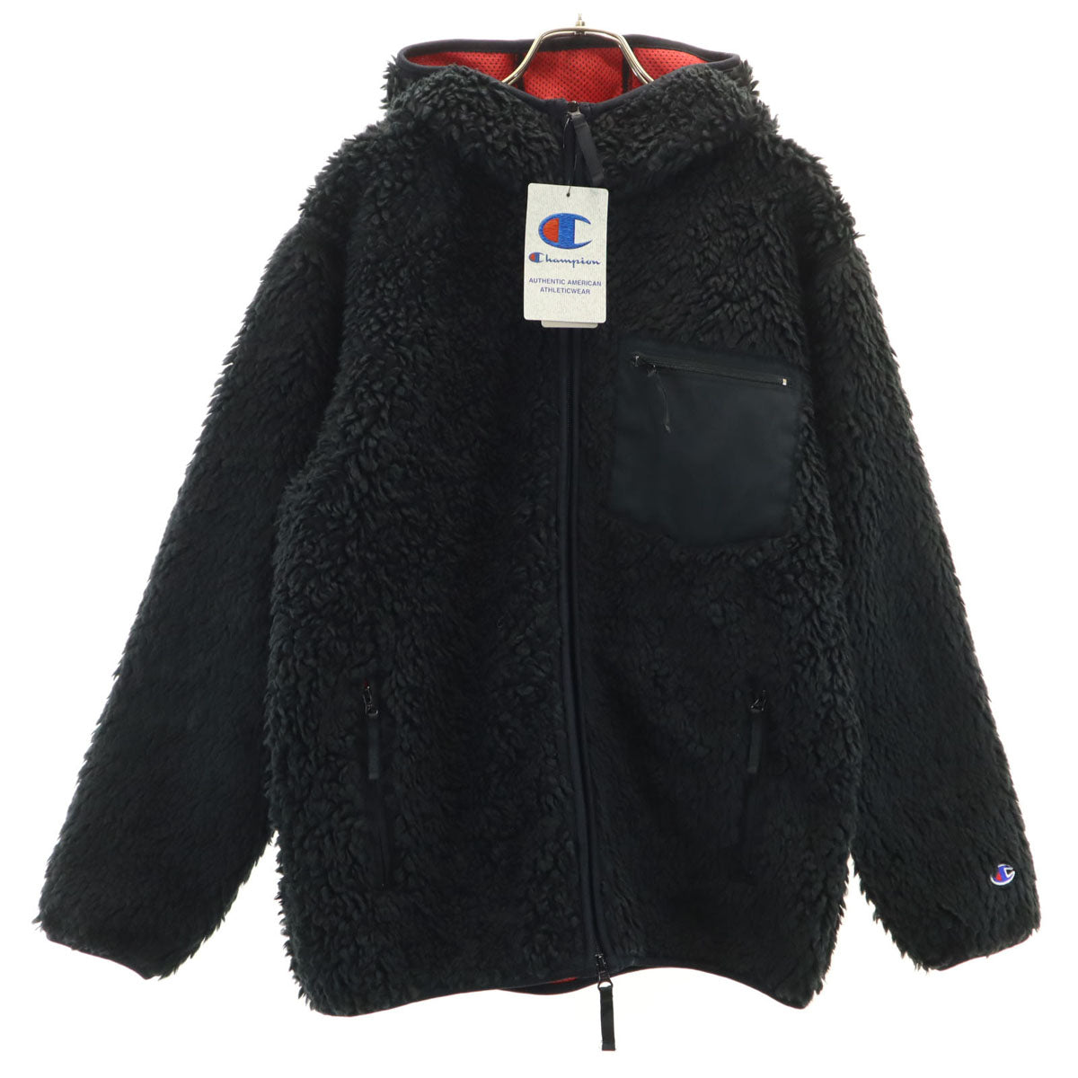 未使用 Champion チャンピオン フリースジャケット M ブラック ナノユニバース別注 メンズ