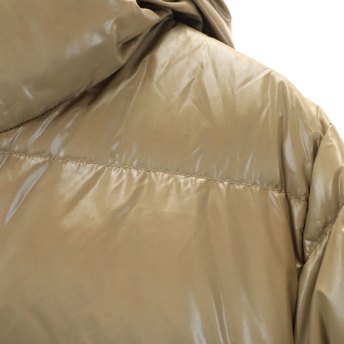 DUVETICA デュベティカ ブルガリア製 THIA ダウンジャケット 42 グレージュ系 レディース