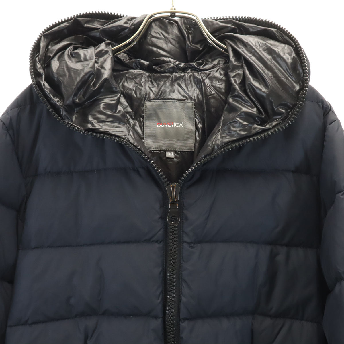 DUVETICA デュベティカ ブルガリア製 ダウンジャケット 50 チャコールブラック メンズ
