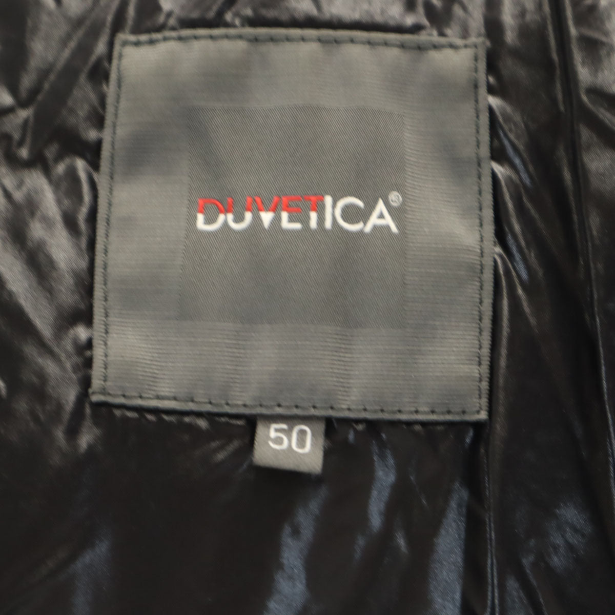 DUVETICA デュベティカ ブルガリア製 ダウンジャケット 50 チャコールブラック メンズ
