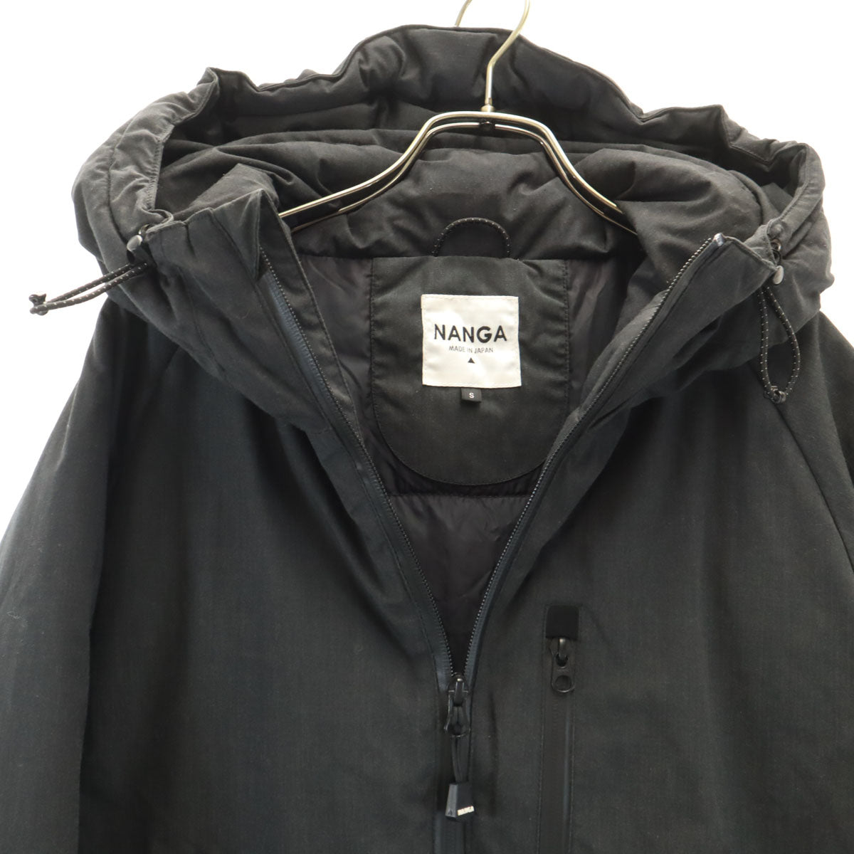 NANGA ナンガ 日本製 ダウンジャケット S チャコールグレー メンズ