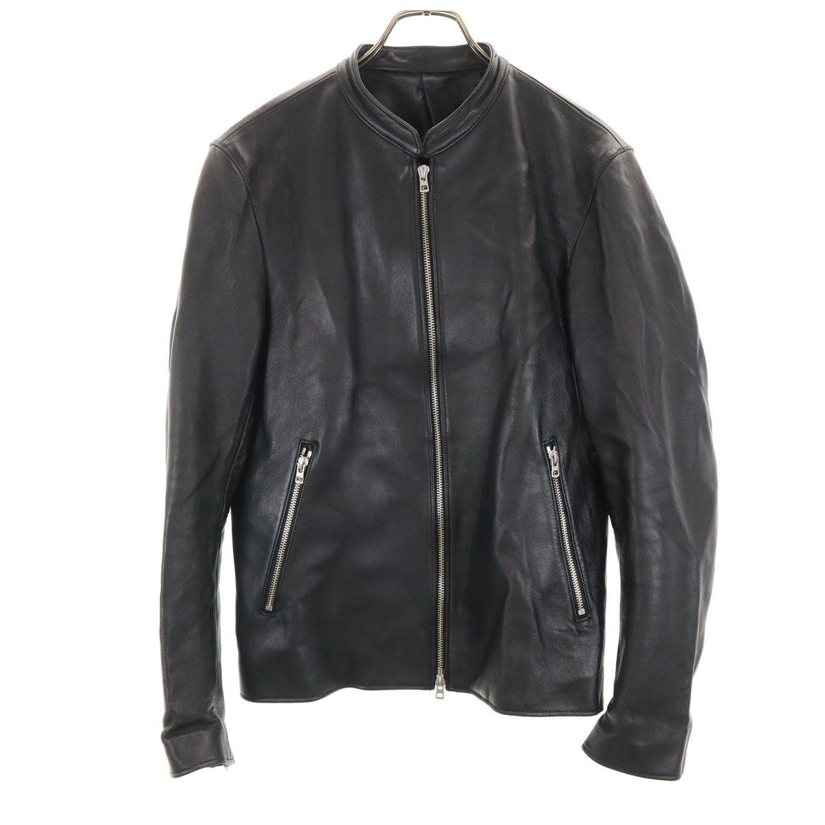 Ron Herman ラムレザージャケット 羊革 ミリタリー ベージュ 極美品