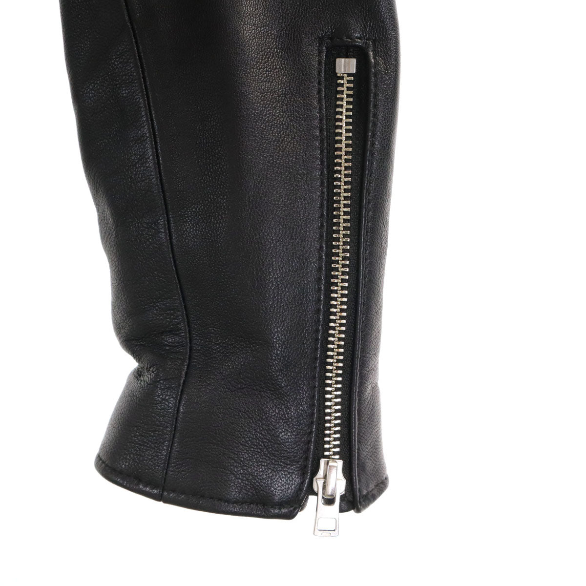 LIDNM リドム 日本製 羊革 ライダースジャケット L ブラック シングル ラムレザー メンズ