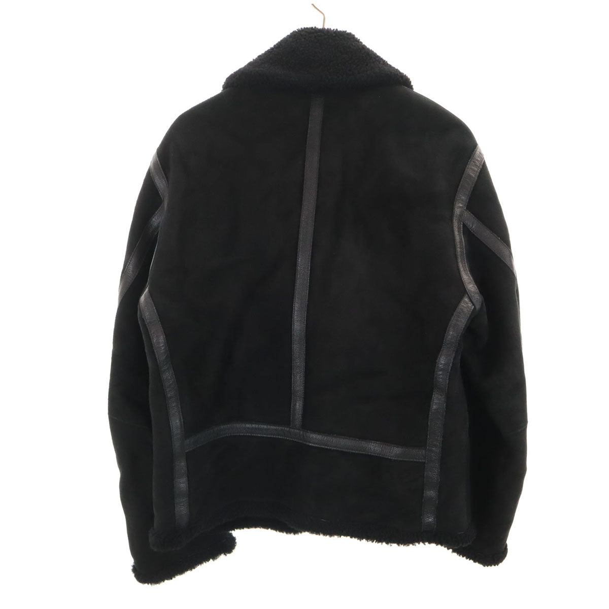 COMOLI コモリ 羊革 シープスキン ムートンジャケット 1 ブラック ヌバック メンズ