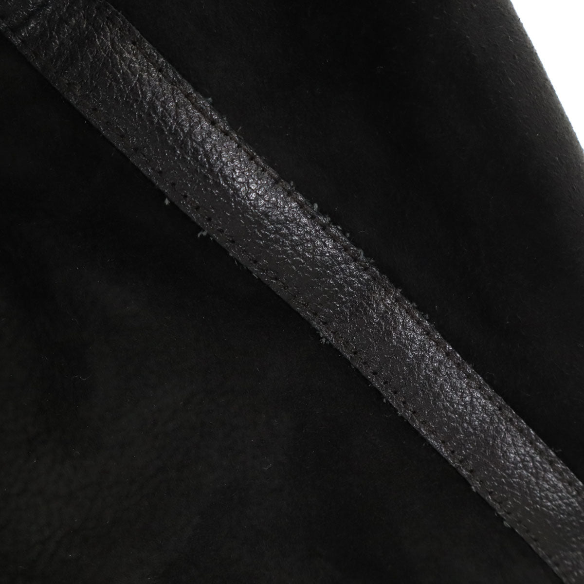 COMOLI コモリ 羊革 シープスキン ムートンジャケット 1 ブラック ヌバック メンズ