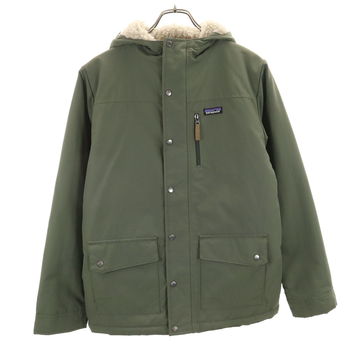 patagonia パタゴニア インファーノ 中綿ジャケット XXL カーキ 68460FA19 アウトドア 裏ボア キッズ