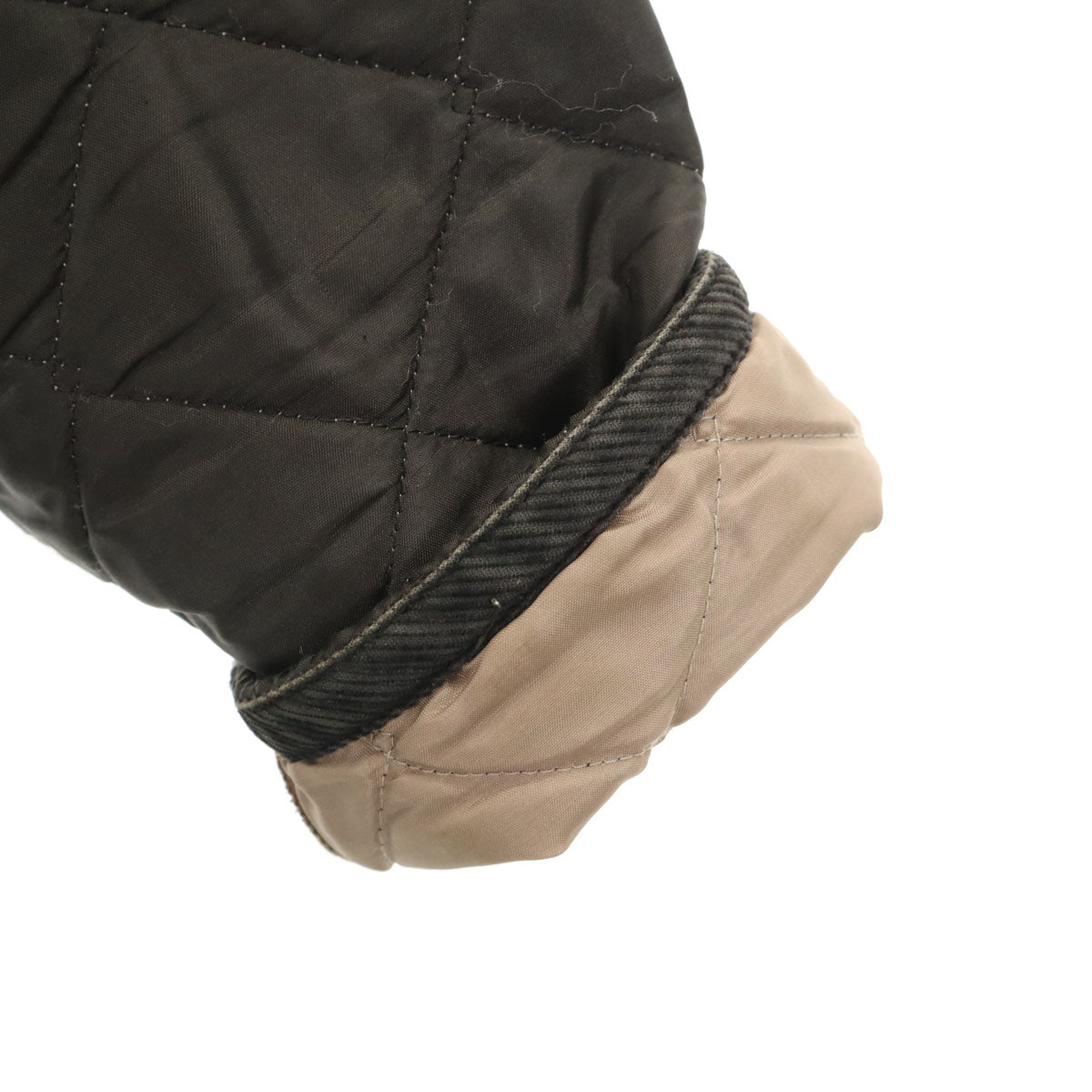 LAVENHAM ラベンハム イギリス製 キルティングジャケット 40 チャコール系 メンズ