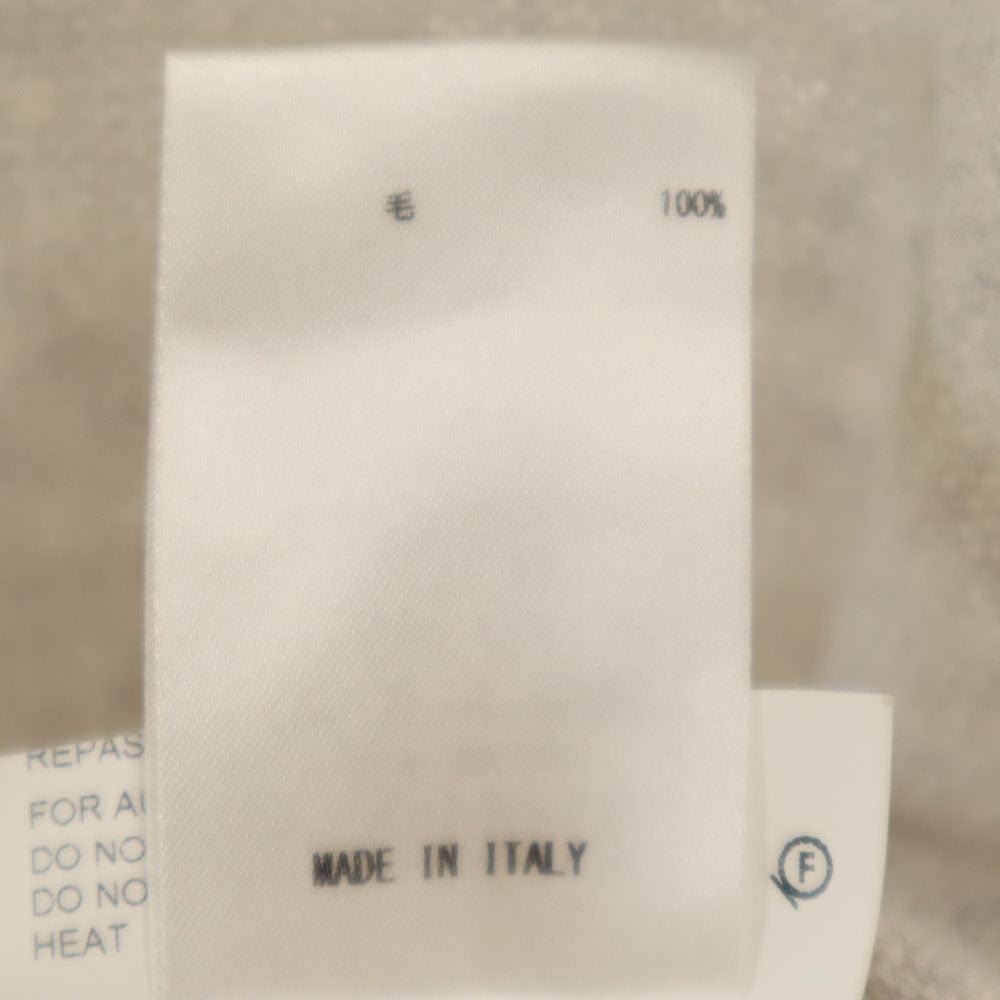 JIL SANDER ジルサンダー イタリア製 ウールブレンド 長袖 セーター 46 グレー メンズ