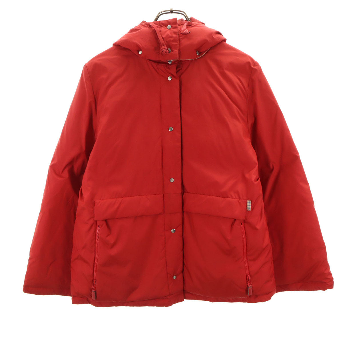 Burberrys OF LONDON BLUE LABEL バーバリーズオブロンドンブルーレーベル 90s オールド ダウンジャケット 38 レッド 三陽商会 レディース