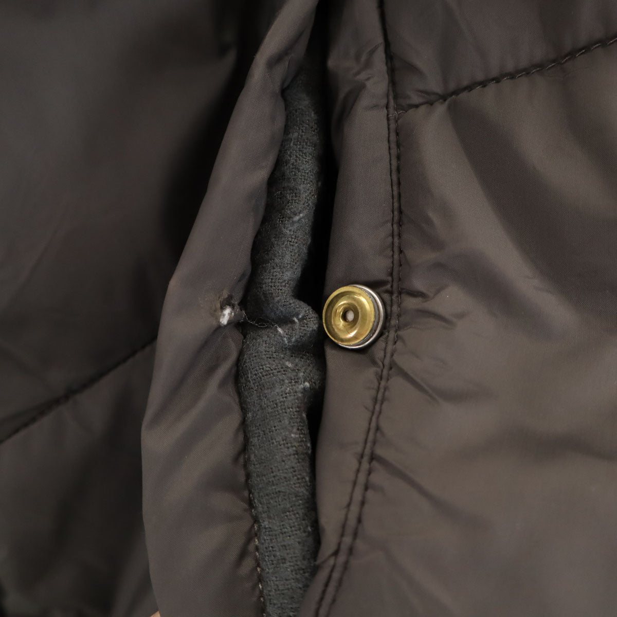 Calvin klein Jeans カルバンクラインジーンズ 中綿ベスト M グレー メンズ