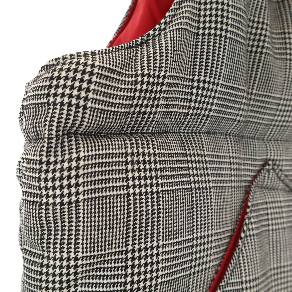 Rocky Mountain FeatherBed ロッキーマウンテンフェザーベッド グレンチェック ウエスタンヨーク ダウンベスト 36 ブラック メンズ