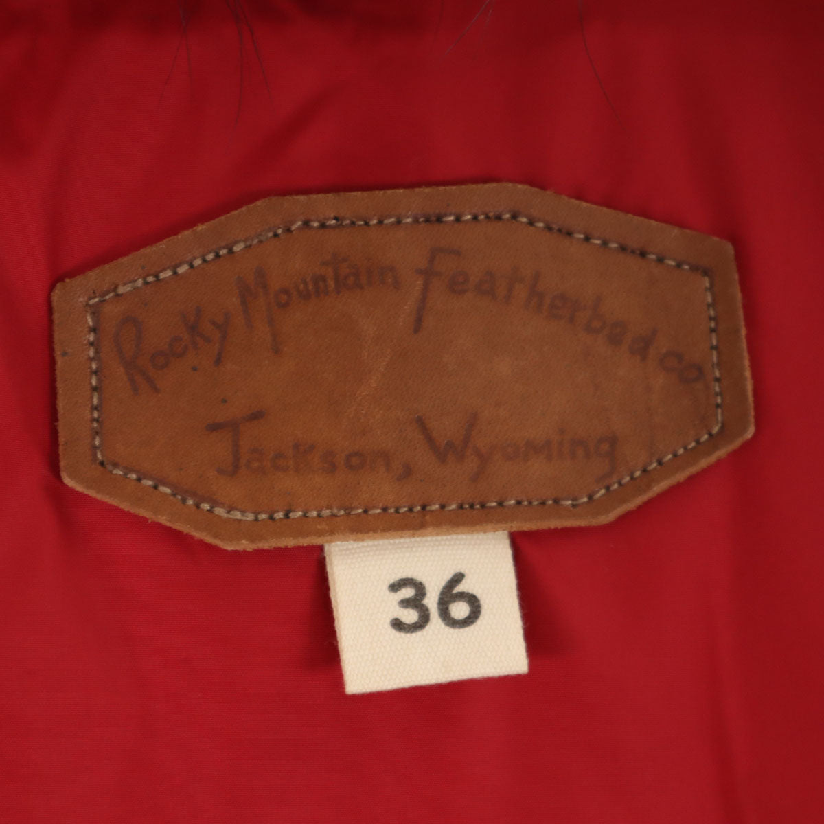 Rocky Mountain FeatherBed ロッキーマウンテンフェザーベッド グレンチェック ウエスタンヨーク ダウンベスト 36 ブラック メンズ