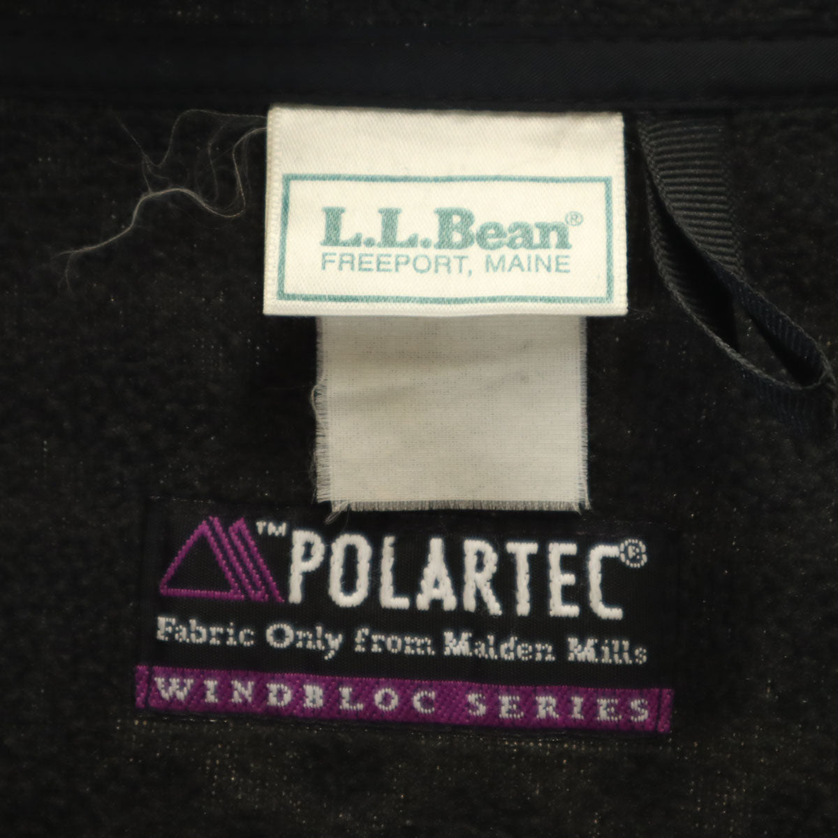 L.L.Bean エルエルビーン 80s 90s オールド 総柄 フリースジャケット グレー アウトドア メンズ