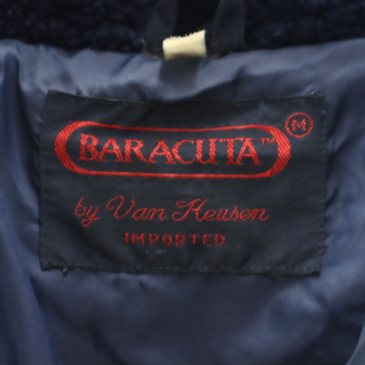 BARACUTA by Van Heusen バラクータバイヴァンヒューゼン 中綿ジャケット M ネイビー メンズ