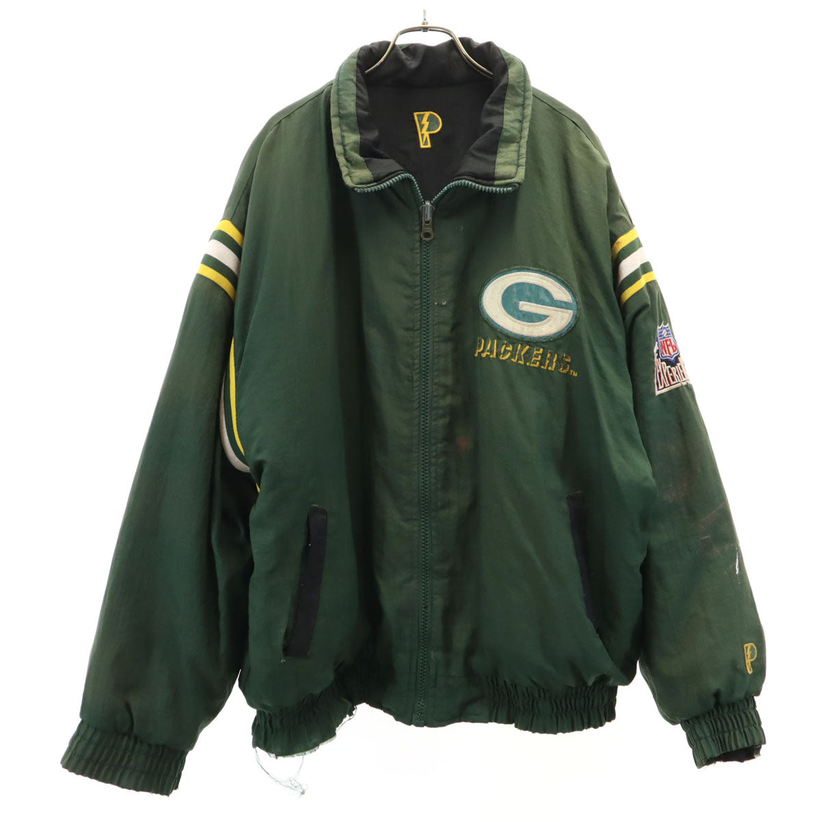 PRO LAYER 90s 韓国製 オールド ブルゾン L グリーン系 メンズ